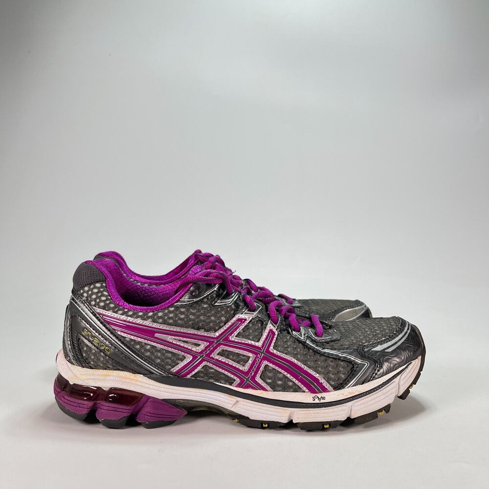 ASICS GT-2170 Grey Purple Running Shoes Sneakers T256N Women’s Size 8
